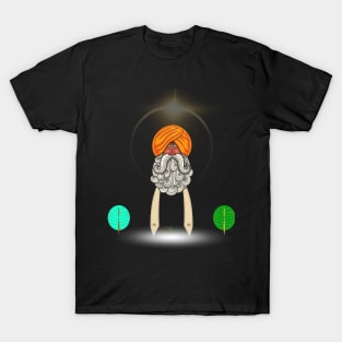 funny meditation inspiration T-Shirt